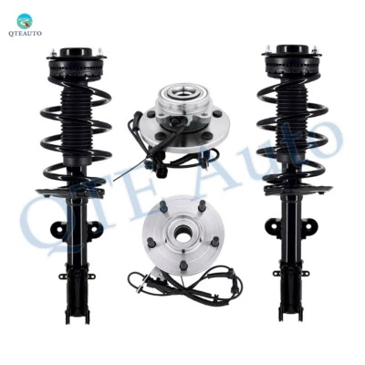 Juego de 4 cojinetes de cubo de rueda de puntal rápido delantero para Dodge Grand Caravan V6 2008-2010 Foto 1 de 4