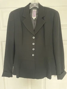 Womens Zelda Black Blazer Size 6 - Picture 1 of 9