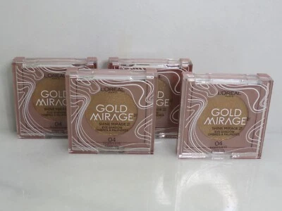 L'OREAL PARIS GOLD MIRAGE SHINE MIRAGE EYE SHADOW 04 TIGERS EYE 0.035 OZ  4PCS - Image 1 of 3