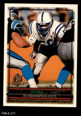 1996 Topps #211 Tony Bennett Colts Ole Miss 8 - NM/MT - Image 1 of 2
