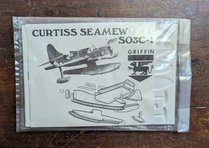 KIT DE HIDROAVIÓN MODELO CON FORMA DE VACÍO GRIFFIN CURTISS SEAMEW SO3C-1 - 1:72, AÑOS 70 #2 - Imagen 1 de 2