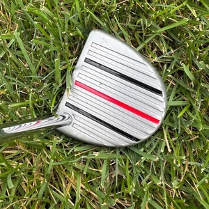 Jackpot Flat Top Tear Drop Mallet geätztes Gesicht Putter Ausrichthilfe Kopf 33" RH - Bild 1 von 12