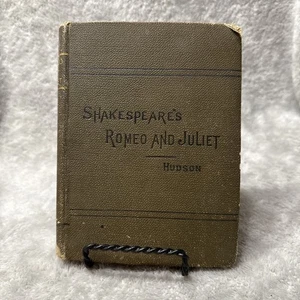 1897 Shakespeare's King Romeo & Juliet Henry Hudson Hardcover Collectible VTG - Picture 1 of 12