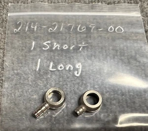 NOS Yamaha OEM Union Screw Collar 68-71 DT1 70-71 RT1 69 CT1 214-21769-00 QTY2 - Foto 1 di 1