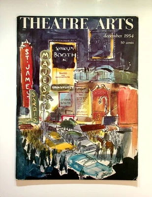 Theatre Arts Dec 1954 VG - Image 1 of 3