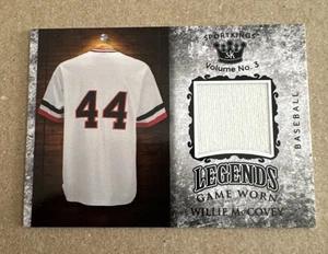 2022 Sportkings Volume 3 #LSM-38 Willie McCovey Legends Game Worn Jersey Giants - Picture 1 of 12