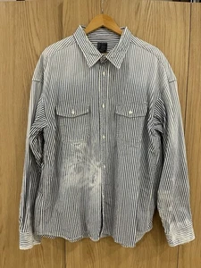 visvim ICT Pioneer Shirt Size 5 I.C.T. / SS PIONEER SHIRT L/S HICKORY - Picture 1 of 6