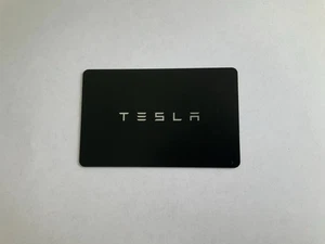 New one Genuine OEM TESLA Model S 3 X Y Cybertruck KEY CARD 1131087-00-G - Picture 1 of 4