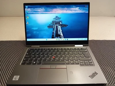 Touchscreen Lenovo Thinkpad X1 Yoga Gen 5.  I5-10310U @ 2.2GHZ, 16GB Ram, 256GB. - Image 1 of 4