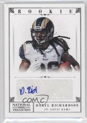 2012 Panini National Treasures Rookie /99 Daryl Richardson #224 Rookie Auto RC - Image 1 of 2