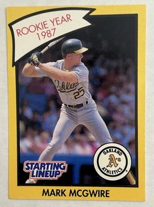 1989 Kenner Starting Lineup Mark McGwire Oakland A’s C12 - Bild 1 von 2