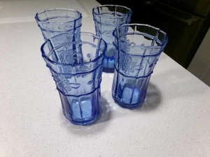 JULISKA COLETTE DELFT BLAU 4 LONGRINKGLÄSER - Bild 1 von 4