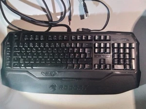 Roccat Ryos MK Pro Gaming Tastatur MX Brown Schwarz Deutsches Layout QWERTZ - Bild 1 von 4