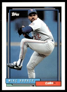 1992 Topps Mike Harkey Chicago Cubs #98 - Picture 1 of 2