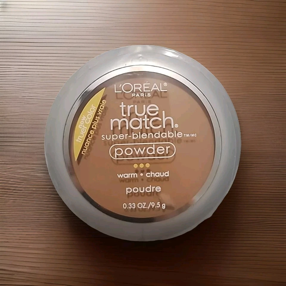 L'OREAL PARIS True Match Super Blendable Powder Warm ~ W8 Creme Cafe - Image 1 of 1