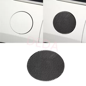 Carbon Fiber Fuel Filler Tank Cover Door Gas Cap Fit For Jeep Cherokee 2014-2018 - Bild 1 von 14