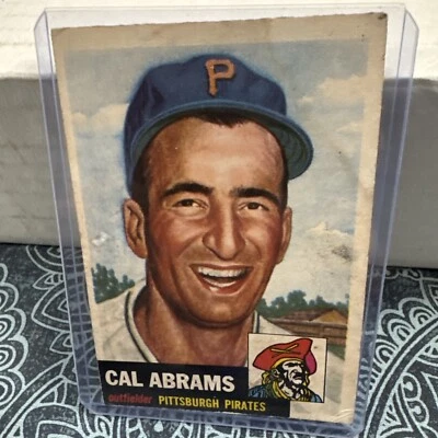 1953 Topps Baseball #98 Cal Abrams - Image 1 of 4
