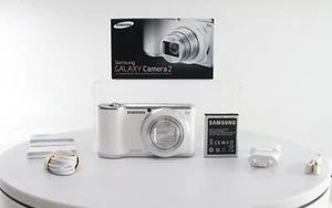 Boxed Samsung Galaxy Camera 2 21x Zoom 16.3MP WiFi - White (EK-GC200ZWABTU) - Picture 1 of 1