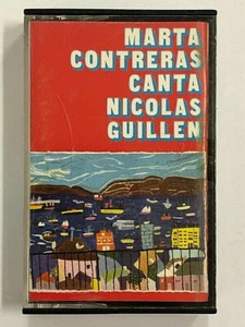 MARTA CONTRERAS - CANTA NICOLAS GUILLEN - MC MUSIKKASSETTE NEU UNVERSIEGELT - Bild 1 von 3