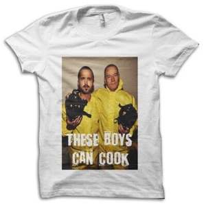 Breaking Bad "These Boys Can Cook" Graphic TV Show T-Shirt M5517 - Picture 1 of 3