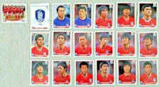 2010 FIFA World Cup South Africa Panini - Korea Team - Cards #144 to #162