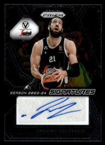 Tornike Shengelia 2023-24 Panini Prizm Turkish Airlines EuroLeague #SI-TNK Auto - Imagen 1 de 2