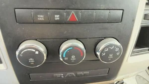 09 DODGE PICKUP 1500 Heater A/c Control W/o Dual Zone Control; Rear Defrost - Picture 1 of 1
