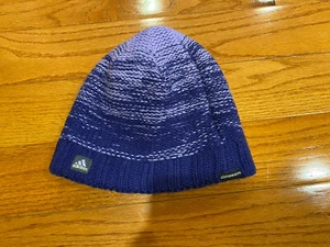 Adidas Kids Climawarm Purple Hat - Picture 1 of 2
