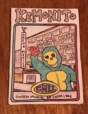 Gummy Arts Trading Card by M. Noren, 2020 Kemonito CMLL