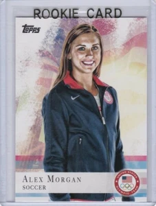 ALEX MORGAN ROOKIE CARD 2012 Topps TEAM USA Soccer Olympics World Cup RC! - Picture 1 of 2