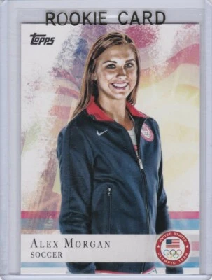ALEX MORGAN ROOKIE CARD 2012 Topps TEAM USA Soccer Olympics World Cup RC! - Image 1 of 2