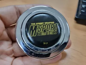 rare jdm Msport The street weapons horn button nissan honda mazda toyota - Picture 1 of 6