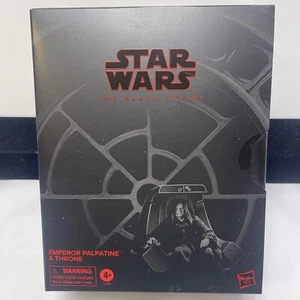 Star Wars The Black Series 6 Inch Return of the Jedi Emperor Palpatine & Throne - Bild 1 von 6