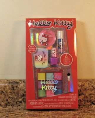 Косметический набор Hello Kitty из 6 предметов для девочек - Изображение 1 из 2