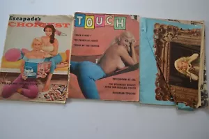 Vintage Touch 1959 and Escapade's Choicest 1956 Men's girly Magazines - Picture 1 of 7