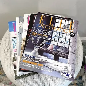 ELLE DECORATION UK Edition 2004 6 Magazine Lot January - June Home Design - Foto 1 di 7