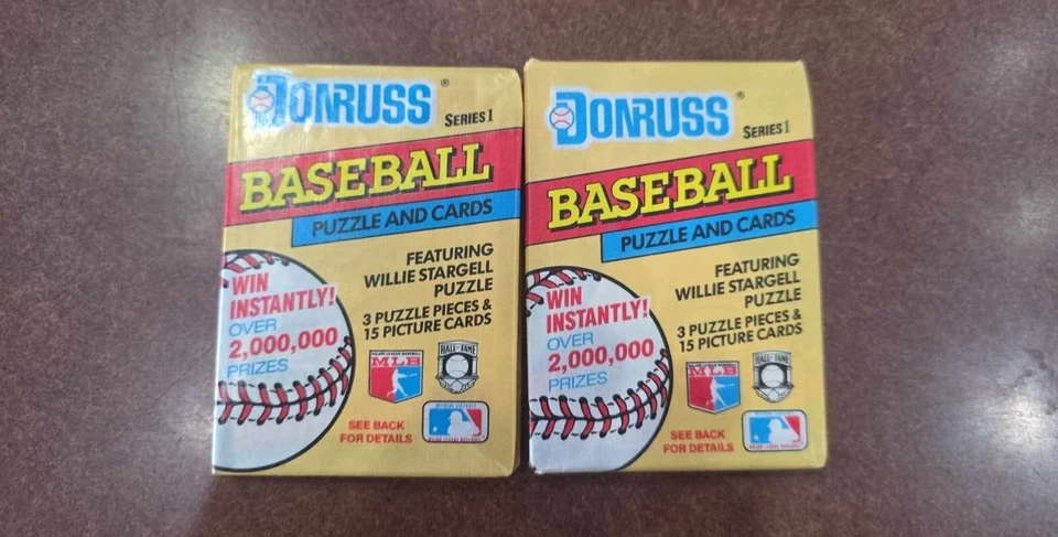 1991 Donruss Baseball Series 1 Unopened Wax Pack