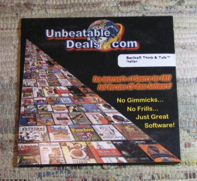 Berlitz Think & Talk ITALIAN CD-ROM 600102-00070 - Image 1 of 2