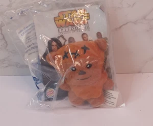 Star Wars Episode III Revenge Of The Sith Wicket Plush Burger King Toy - Picture 1 of 2