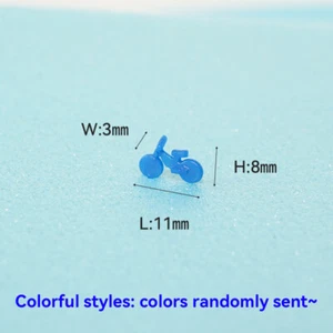 10PC 1:75 1:87 1:150 Scale Miniatures Bicycle Outdoor Cycling Sand Table Model - Picture 1 of 9