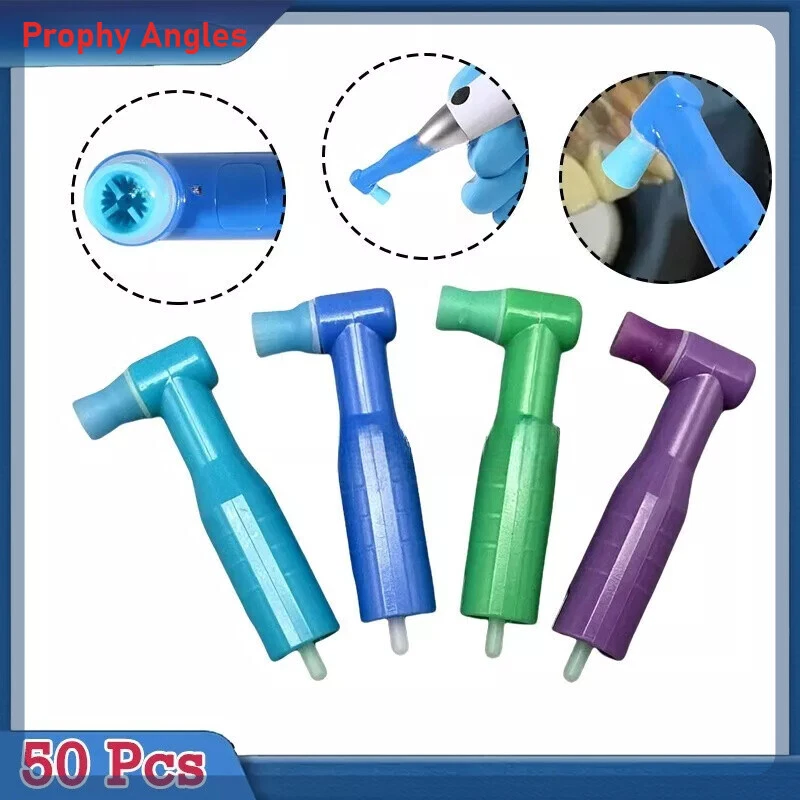 500pcs Dental Disposable Prophy Angles Top Quality Latex Free Soft or Firm - Image 1 of 4