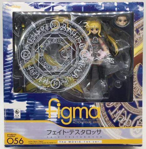 Fate Testarossa figma 056 Lyrical Nanoha Action Figure Max Factory From Japan Cover