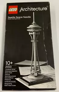 LEGO ARCHITECTURE: Seattle Space Needle (21003) - Completo con Caja y Manual - Imagen 1 de 13