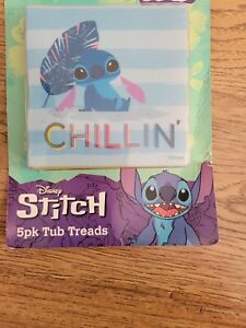Disney Stitch 5 Pk. Tub Treads