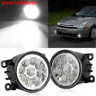 Par de luces antiniebla LED para parachoques delantero para Nissan Quest 2011 2012-2017 lente transparente Foto 1 de 4