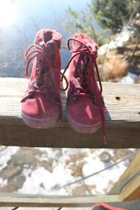 Girls Winter Dress Boots Size 6 Burgundy Color by "I Love Yo Kids" - Picture 1 of 4