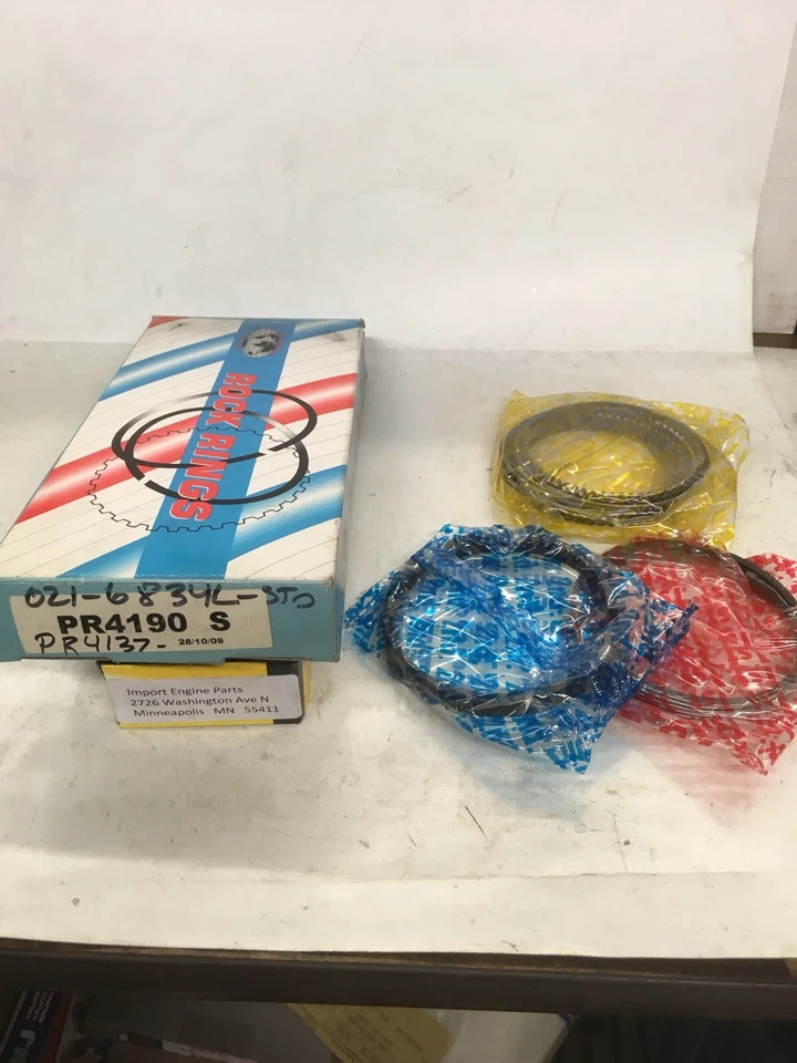 SE ADAPTA A MAZDA TRIBUTE 2968cc 89mm DOHC DURATEC 01-08 JUEGO DE ANILLOS DE PISTÓN 021-6834L-STD  Foto 1 de 1