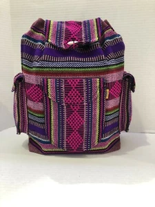 RASTA Tasche Strand Hippie Baja Ethno 3 Taschen Rucksack Made in Mexico Unisex 002 - Bild 1 von 6