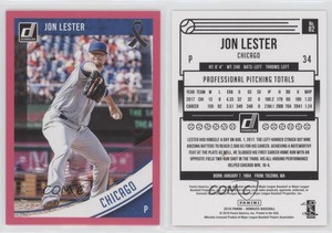 2018 Panini Donruss Mother's Day Ribbon /25 Jon Lester #82