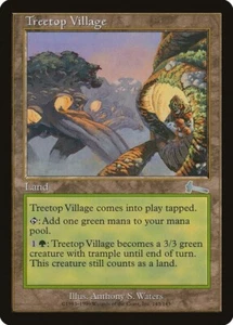 Treetop Village - Urza's Legacy - Magic The Gathering - Magic The Gathering - Imagen 1 de 1
